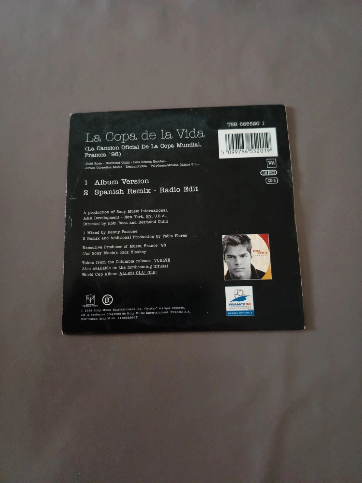 Cd La copa de la vida – photo 2